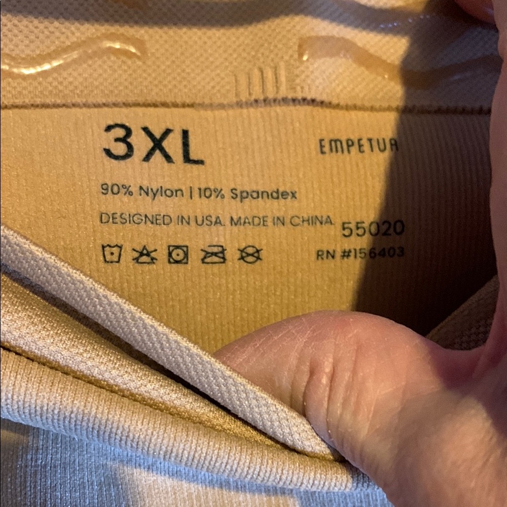 Tan High-Waisted Shapewear Shorts - Picture 5 of 5